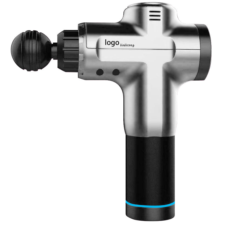 Mini Massage gun for Muscle Recovery-Compact Deep Tissue Relief(Black/Red/Silver)