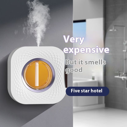 Smart Rechargeable Aromatherapy Diffuser | Automatic Wall-Mounted Air Freshener with Night Light