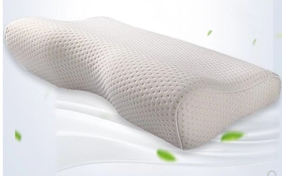 Ergonomic Contoured Memory Foam Pillow for Comfortable Sleep| Butterfly Shape Design