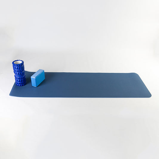 Premium TPE Yoga Mat (8mm Thick) | Non-Slip Eco-Friendly Exercise Mat for Pilates & Home Workout