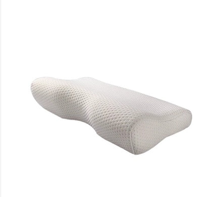 Ergonomic Contoured Memory Foam Pillow for Comfortable Sleep| Butterfly Shape Design