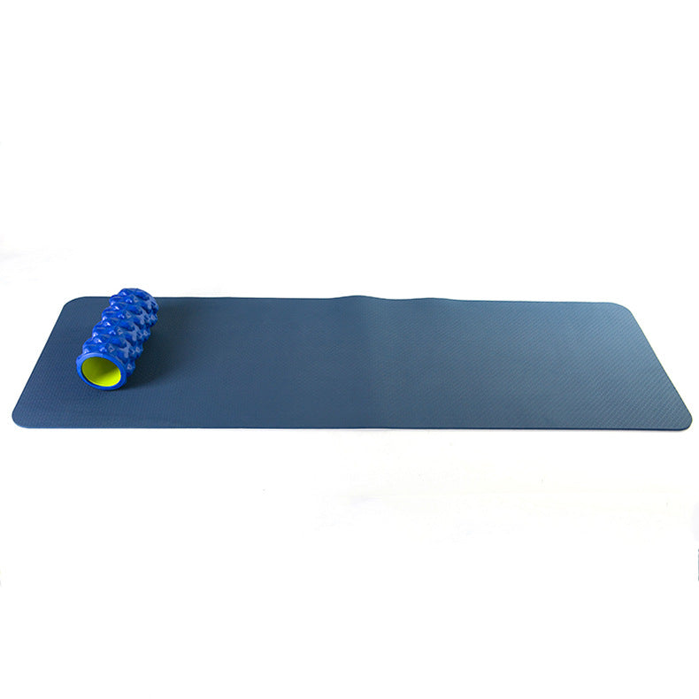 Premium TPE Yoga Mat (8mm Thick) | Non-Slip Eco-Friendly Exercise Mat for Pilates & Home Workout