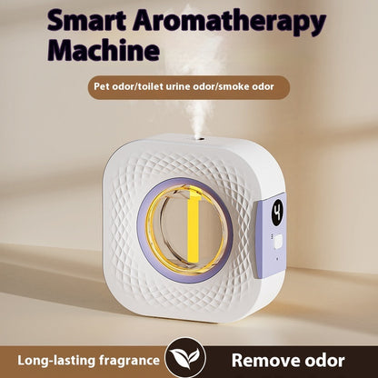 Smart Rechargeable Aromatherapy Diffuser | Automatic Wall-Mounted Air Freshener with Night Light