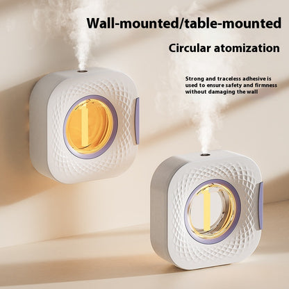 Smart Rechargeable Aromatherapy Diffuser | Automatic Wall-Mounted Air Freshener with Night Light