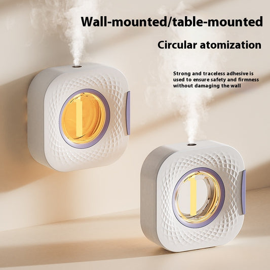 Smart Rechargeable Aromatherapy Diffuser | Automatic Wall-Mounted Air Freshener with Night Light