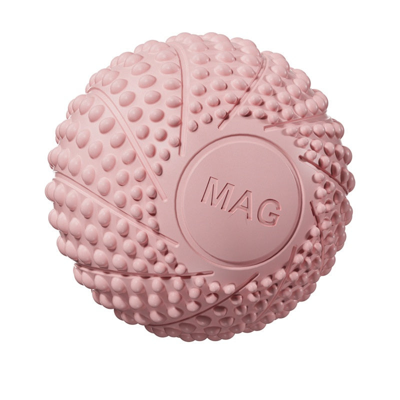 Solid TPE Massage Ball for Muscle Recovery | Deep Tissue Trigger Point Lacrosse Ball (7cm)