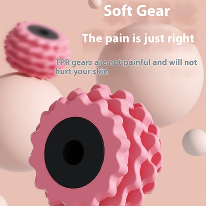 360° Leg Massage Roller for Muscle Relaxation | Calf Slimming Ring & Yoga Massager (Pink/Cyan/Green/Blue and White/)