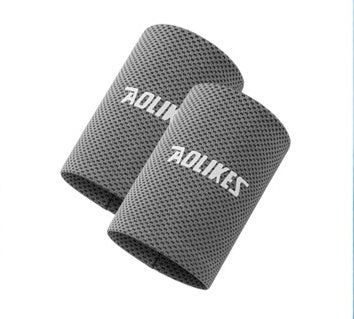 Cooling Sports Wrist Support Brace | Breathable Mesh Sweatband with Reflective Design (1pc)