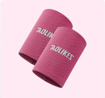 Cooling Sports Wrist Support Brace | Breathable Mesh Sweatband with Reflective Design (1pc)